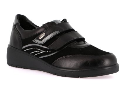 GRUNLAND polobotka zdravotní dámská černá NETA SC6131 2