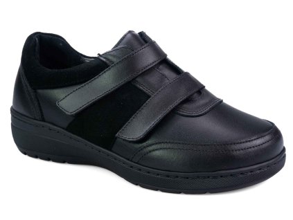 Benexa 9095 polobotka dámská černá 2