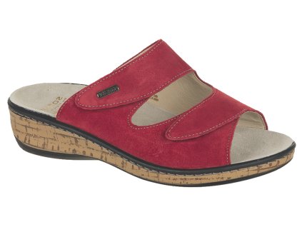 Fidelio GERDA 245012 soft line pantofle dámské červené
