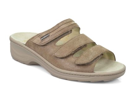 Fidelio HEDI 23 4023 dámské třípáskové pantofle 44 ambra miss 1