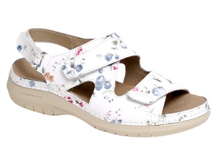 Nursing Care CAMELIA C56F1 sandály dámské s květy 2