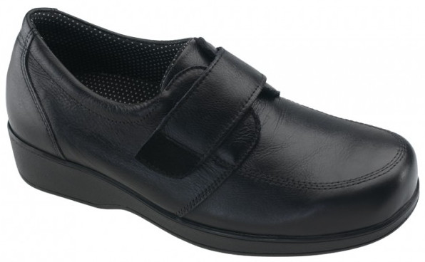 WALK diabetická polobotka dámská černá D2611 Nursing Care