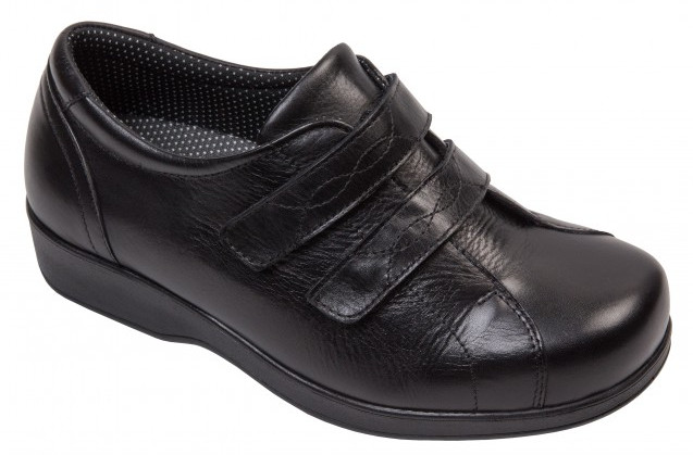 PATRÍCIA D5211 dámská diabetická polobotka černá Nursing Care