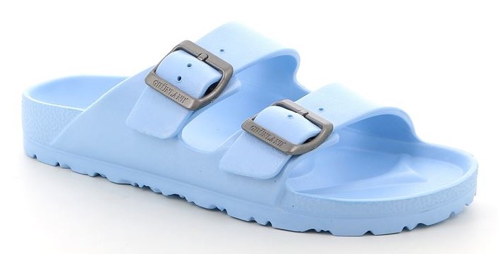 DATO CI2612 dámská plastová pantofle světle modrá Grunland Velikost: 41