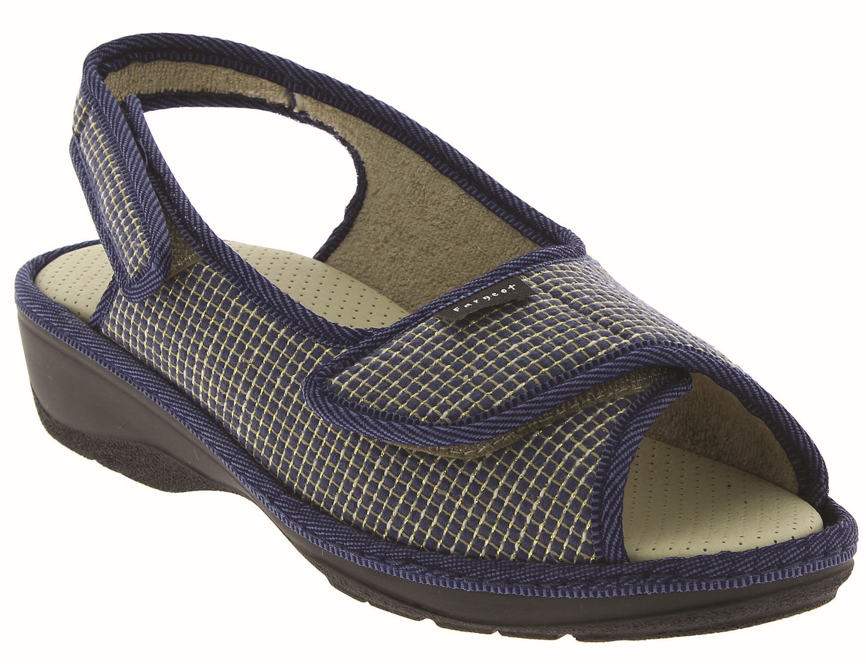 Fargeot PETRA dámský zdravotní sandálek modrý Fargeot/PodoWell