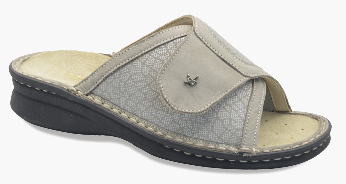 OLTRE 8293 dámské halluxové pantofle taupe Benexa