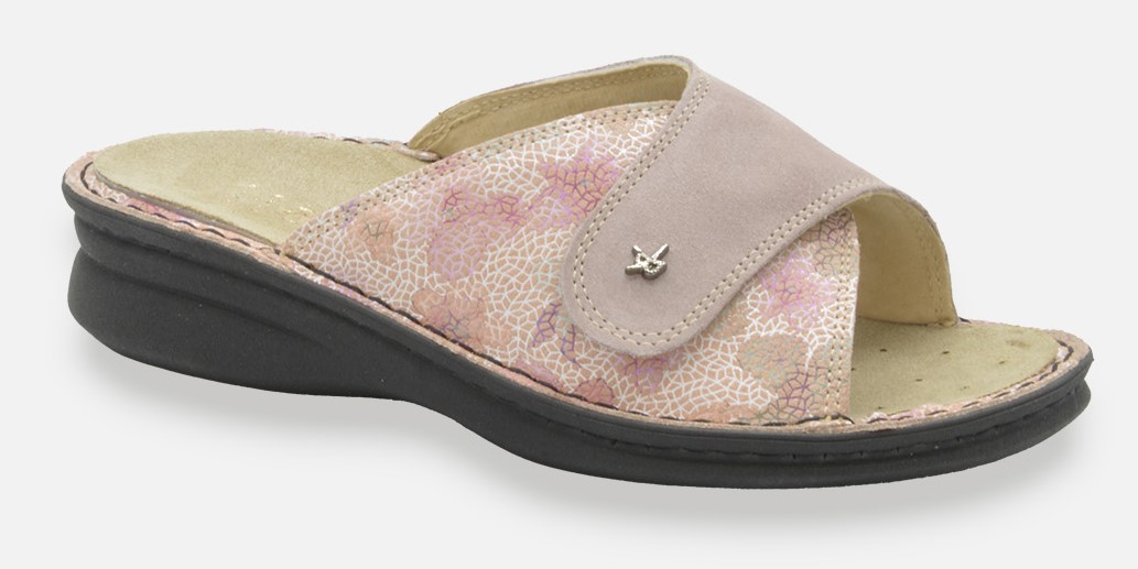 OLTRE 8611 dámské zdravotní pantofle pudrové Benexa