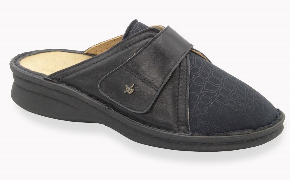 Dámské strečové pantofle OLTRE 8535 černá Benexa