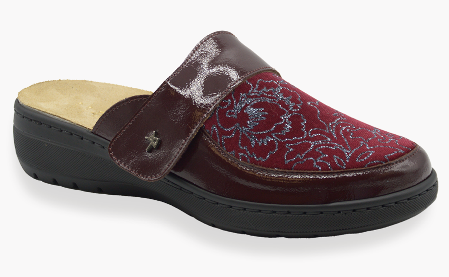 Dámská zdravotní pantofle bordová OPERA 8610 Benexa