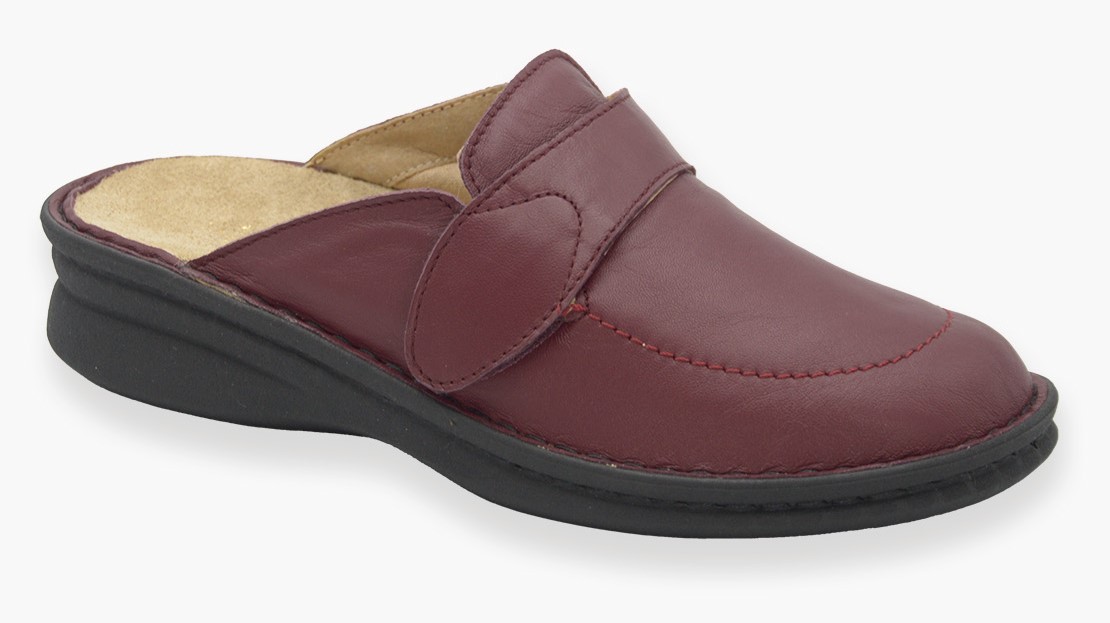 Dámské zdravotní pantofle OLTRE 8652 bordové Benexa