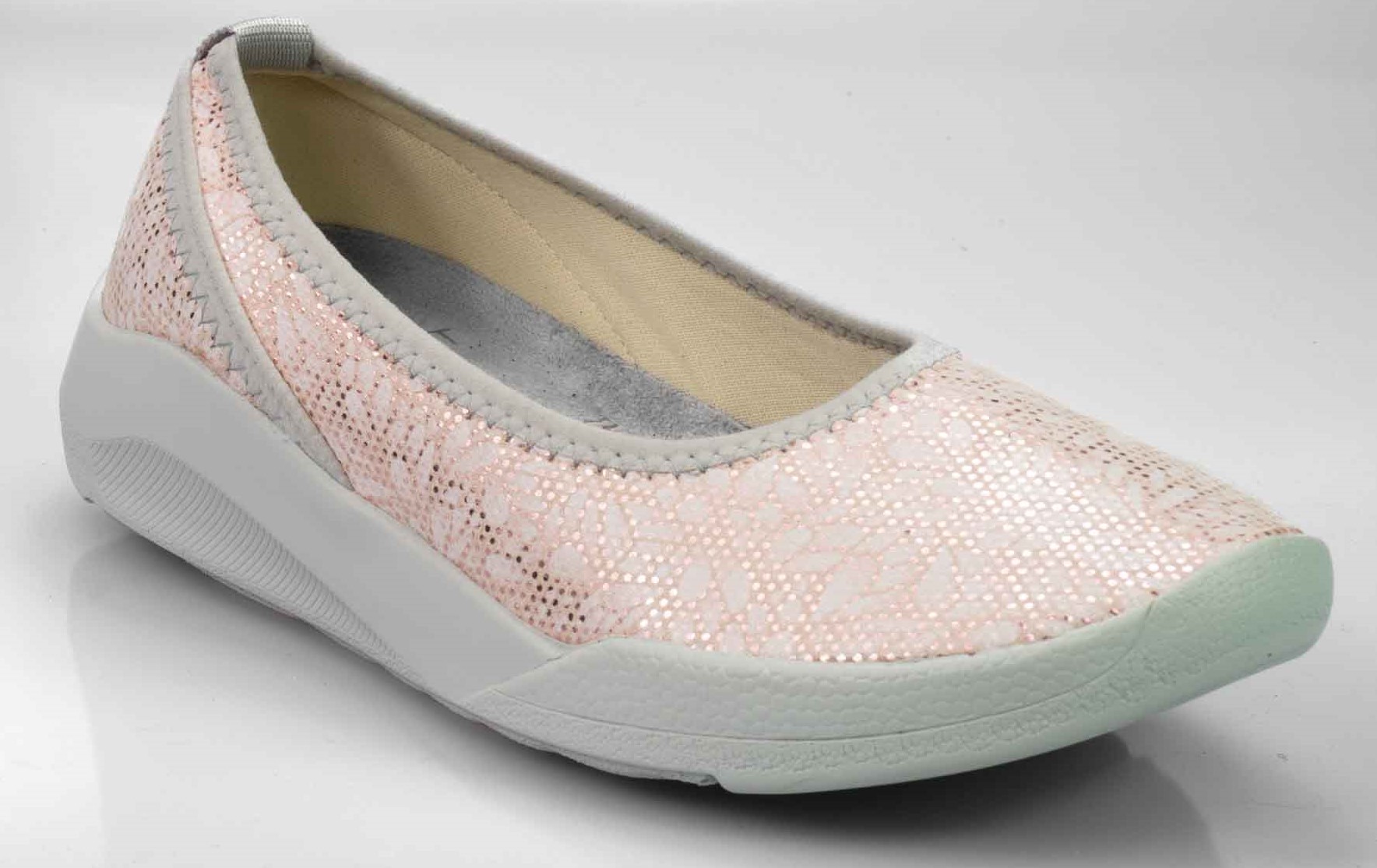 Lyfit BERNA pudrová dámské balerinky