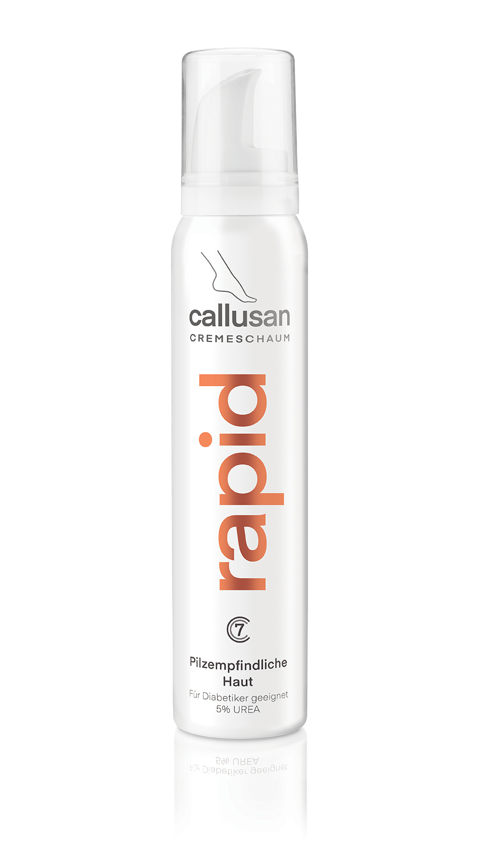 Krémová pěna na svědění kůže RAPID 125 ML CALLUSAN Velikost: UNI