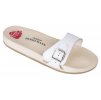 ORIGINAL SANDAL dřeváky unisex bílé 00100-100 Berkemann