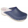 STANDARD TOEFFLER dřeváky unisex modré 00400-300 Berkemann