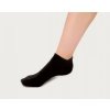 Dámské ponožky 3 v 1 pro halluxy černá PodoSolution 1