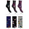 Dámské ponožky ARIA barevné s kruhy Scopri