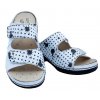 VIENA dámská pantofle pratelná bílá a puntíky WG8F7510 Nursing Care 2