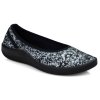 Lyfit ASTER černé s květy balerinky strečové dámské 2