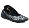Lyfit ASTER černé s květy balerinky strečové dámské 10