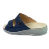 Sanofit K224 dámské široké pantofle modré 2