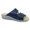 Sanofit K224 dámské široké pantofle modré 6
