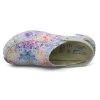 PARIS pracovní kožená pratelná obuv s certifikací dámská s páskem barevná fantazie WG4PF16 Nursing Care 7