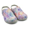 PARIS pracovní kožená pratelná obuv s certifikací dámská s páskem barevná fantazie WG4PF16 Nursing Care 10