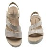 Nursing Care PAVIA C133F97 dámské sandály béžové lesklé 9