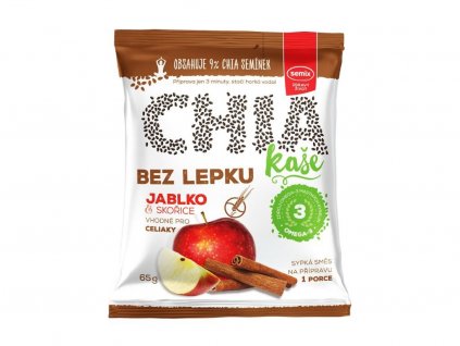 5655 semix chia kase jablko a skorice bez lepku 65 g