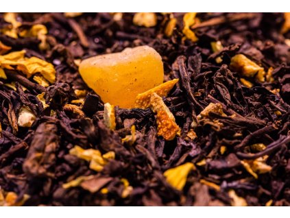 Pu Erh Mango Domingo - černý čaj (váha 1000g)