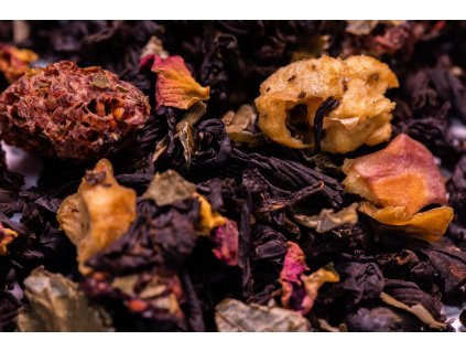 ProdejnaBylin Malinový keř -  černý čaj aromatizovaný (váha 1000g)