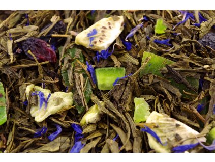 Zelené hory Martiniku - zelený čaj aromatizovaný (váha 1000g)