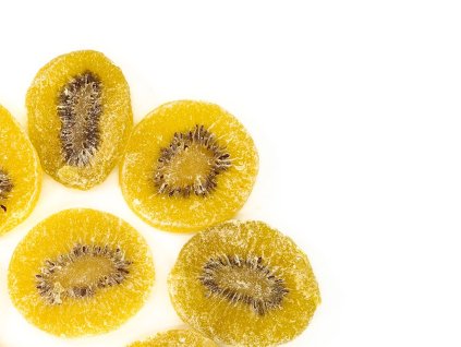 Sušené kiwi, prosladené