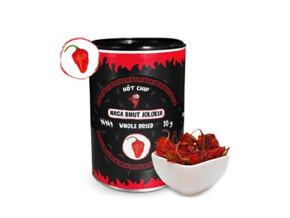 Naga Bhut Jolokia sušené papričky 10 g