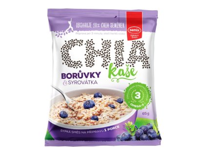 Semix Chia kaša s čučoriedkami a srvátkou 65 g