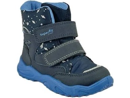 Zimní zateplená obuv s Gore-Tex membránou Superfit 1-009236-8000 (Velikost 27)