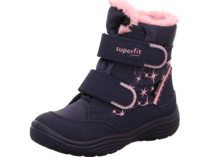 Zimní zateplená obuv s Gore-Tex membránou Superfit 1-009096-8000 (Velikost 32)