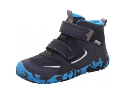 Celoroční kotníková obuv s Gore-Tex membránou Superfit 1-006033-8000 (Velikost 35)