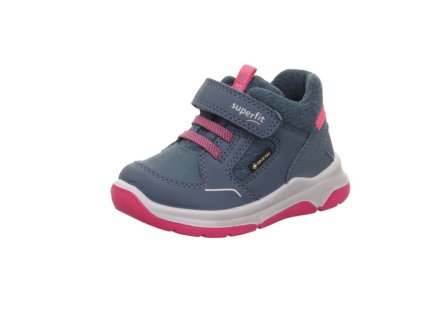 Celoroční kotníková obuv s Gore-Tex membránou Superfit 1-006402-8030 (Velikost 22)