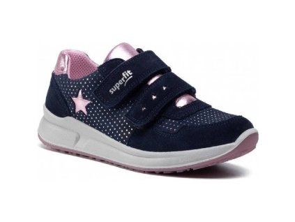 Celoroční kožené tenisky Superfit 1-000187-8000 (Velikost 34)