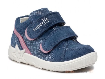 Celoroční kožená obuv Superfit 1-006434-8000 (Velikost 26)