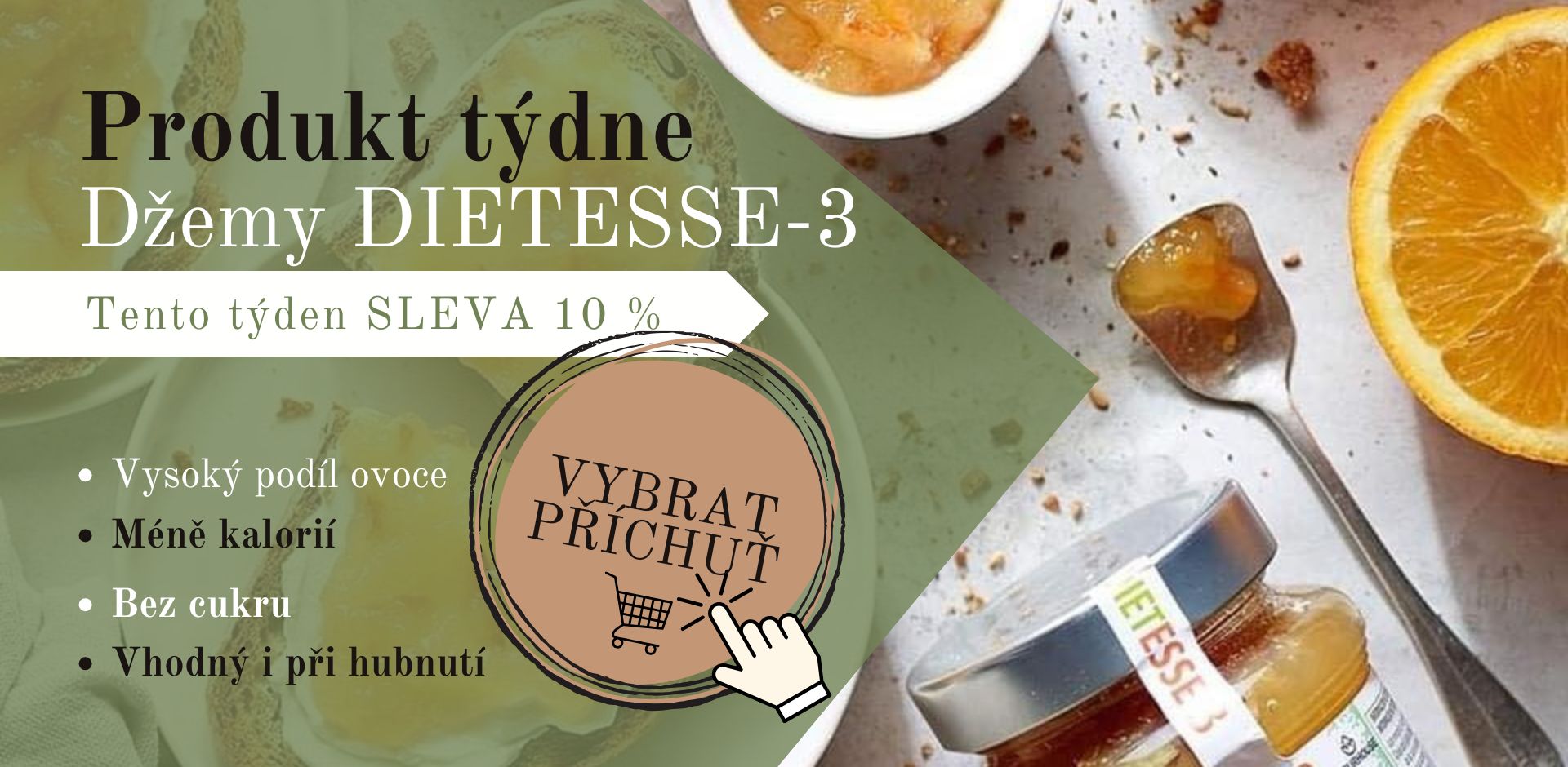 Sleva na džemy Dietesse-3