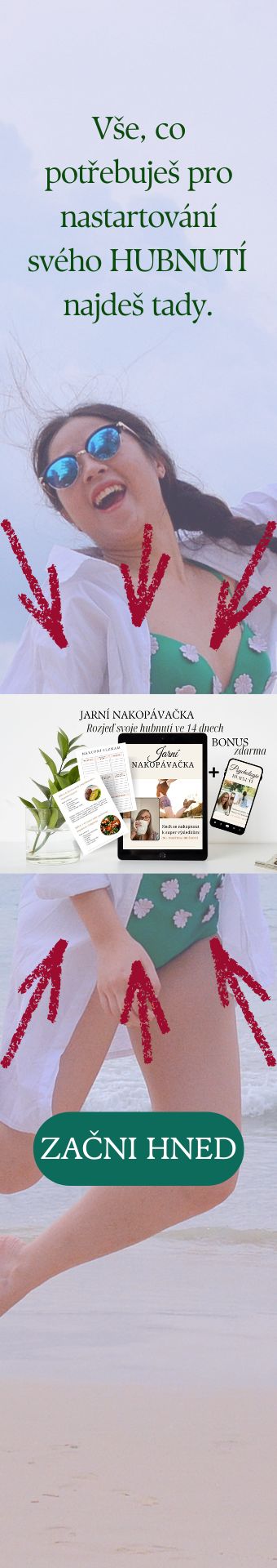 E-book: Jarní nakopávačka (tipy na hubnutí, recepty, hubnoucí plán)