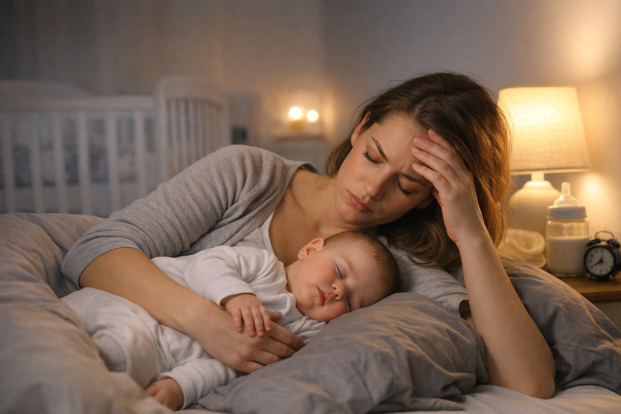 Jak spát na mateřské když se budíte každé 2 hodiny