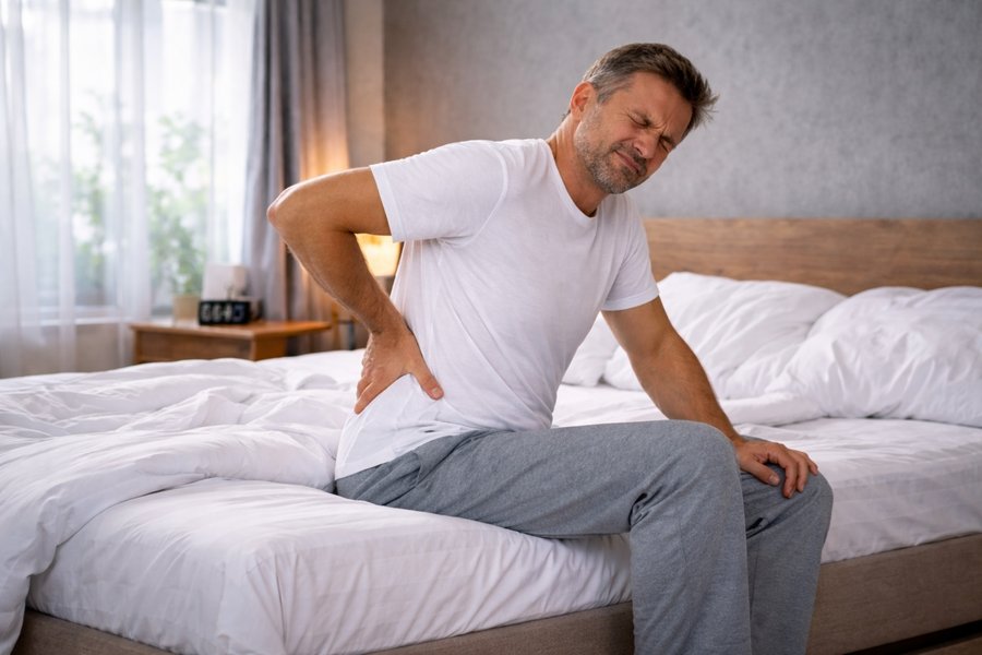 Bolest zad po ránu. Jaké jsou příčiny a řešení?