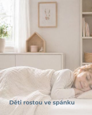 Děti rostou ve spánku. A páteř si v tu chvíli „pamatuje“ všechno. Na @festivalmini přivezeme to nejdůležitější, co můžete...