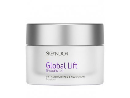 SKEYNDOR Global Lift Lift Contour Face and Neck Cream liftingovy krem na oblicej krk a dekolt pro suchou plet 50ml