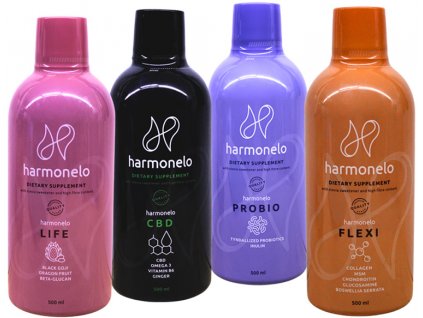 Harmonelo pack - 3+1 , 1 láhev zdarma nastartujte imunitu a podpořte svůj pohybový aparát