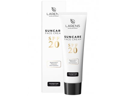 LARENS Suncare Face Cream SPF 20 50 ml - s liftingovým a revitalizačním účinkem každodenní ochrana před UV zářením a účinná prevence proti fotostárnutí pleti
