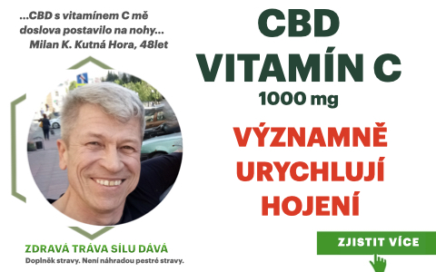 CBD s Vitamínem C mě doslova postavilo na nohy